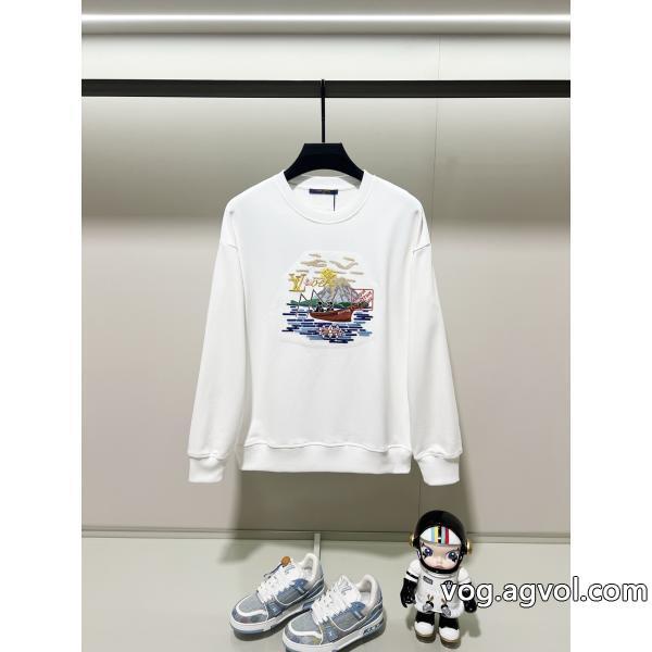 定番人気最新作今シーズンは特に人気LOUIS VUITTONコピー 商品 販売パーカー