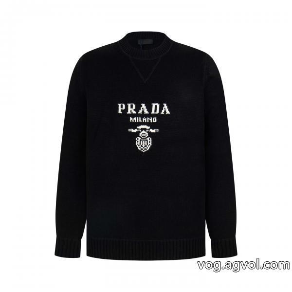PRADAヴィンテージ感海外セレブが注目アイテム偽物 ブランド 販売セーター