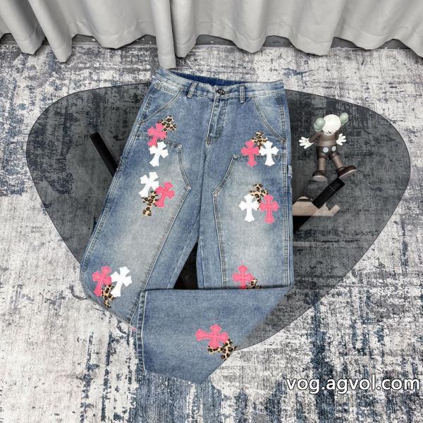 新作限定　人気沸騰中韓国の人気コピー 商品 販売ジーンズCHROME HEARTS