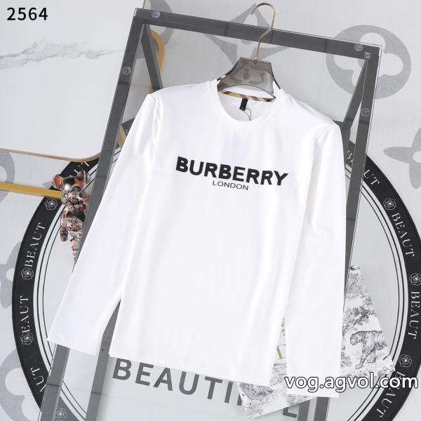 SS25カッコいい 2026年春限定 永遠の定番バーバリー長袖Tシャツコピー ブランド 通販