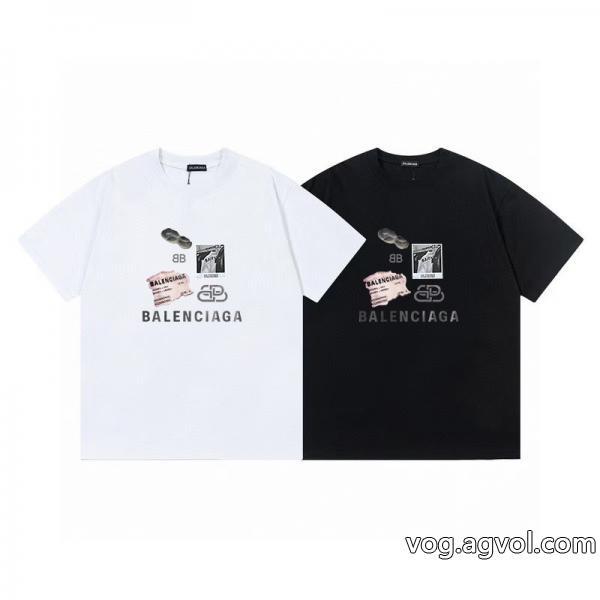キュートな印象最新とても可愛いブランド 偽物 激安 通販balenciaga半袖Tシャツ