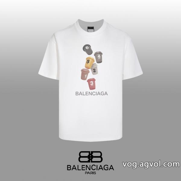 バレンシアガ可愛い新モデル希少　2026限定品海外即発半袖Tシャツ激安 通販 専門