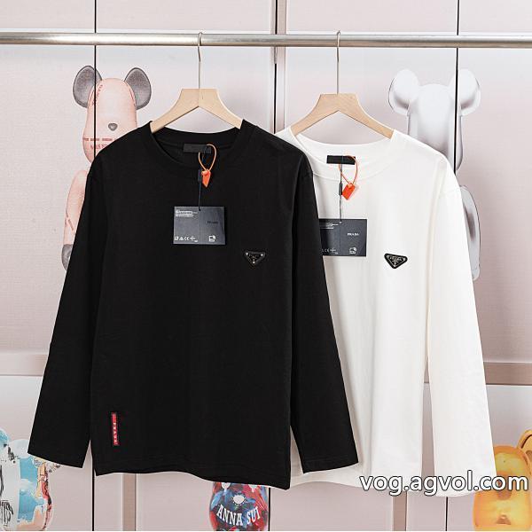 激安 ブランド 通販PRADA2026の大人コーデ日本未入荷長袖Tシャツ