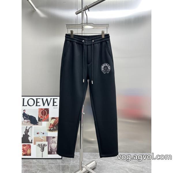 限定モデル人気新作　ロゴ入りブランド 偽物 通販スラックスCHROME HEARTS