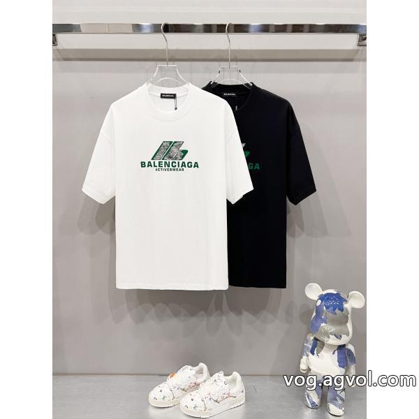 ブランド コピー 専門着回し力抜群のシンプルお洒落上級者balenciaga半袖Tシャツ