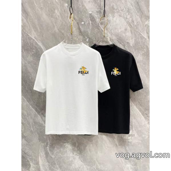 FENDIブランド コピー 品限定生産品早い者勝ち半袖Tシャツ