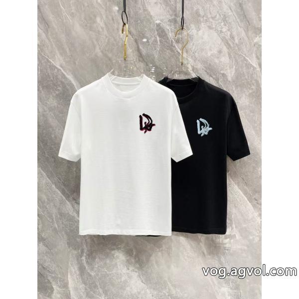 オフィスファッション2026新作新品偽 ブランドDIOR半袖Tシャツ