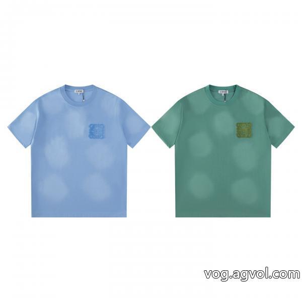 LOEWEブランド 激安半袖Tシャツキュートな印象一流の憧れブランド