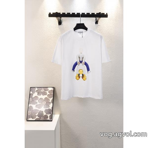 在庫確保済必需品半袖Tシャツスーパー コピー 安心 LOEWE