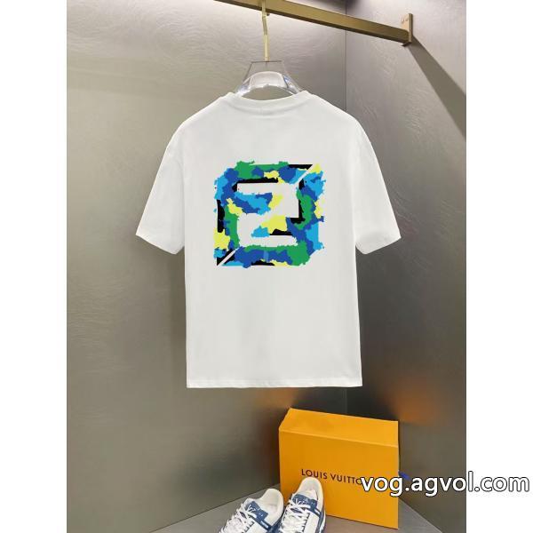 ブランド コピー 販売半袖Tシャツ著名人愛用新作コレクションFENDI