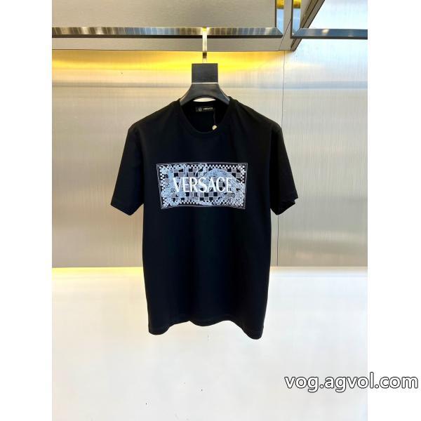 VERSACE人気確定 高い人気偽物 ブランド 販売半袖Tシャツ