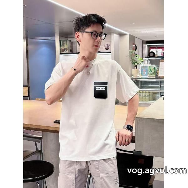 コピー ブランド 販売半袖TシャツVIPセールで破格超あたたかいミュウミュウ