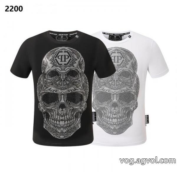 ブランド 偽物 激安 通販冬の最新ファッション即完売半袖Tシャツフィリッププレイン
