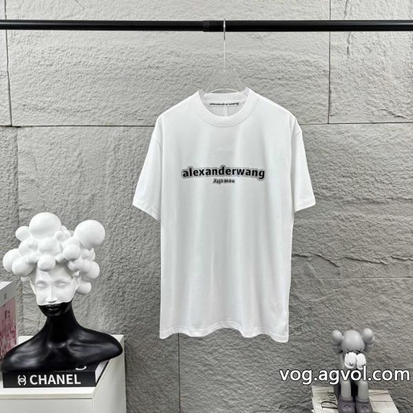 ALEXANDER WANG偽 ブランド 通販柔らかい色調最安値半袖Tシャツ