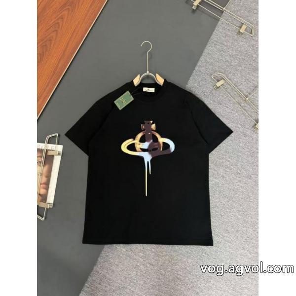 柔らかな着心地気分が上がる半袖TシャツVIVIENNE WESTWOODブランド コピー 販売