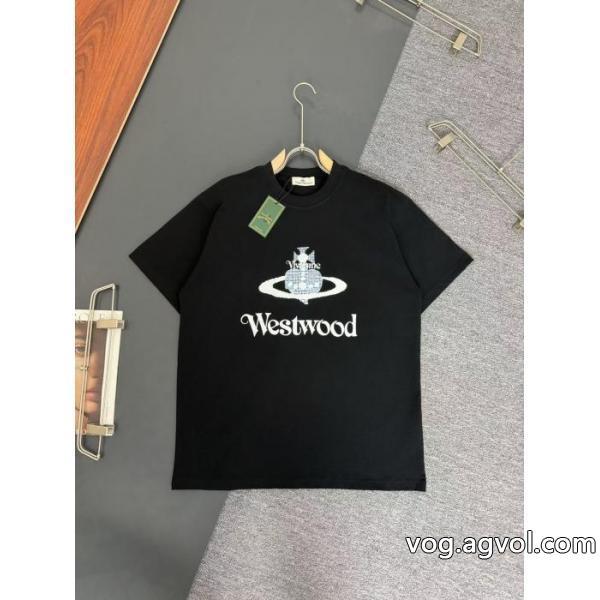 格好良いVIP価格25ss海外発 半袖Tシャツコピー 品 ブランドVIVIENNE WESTWOOD