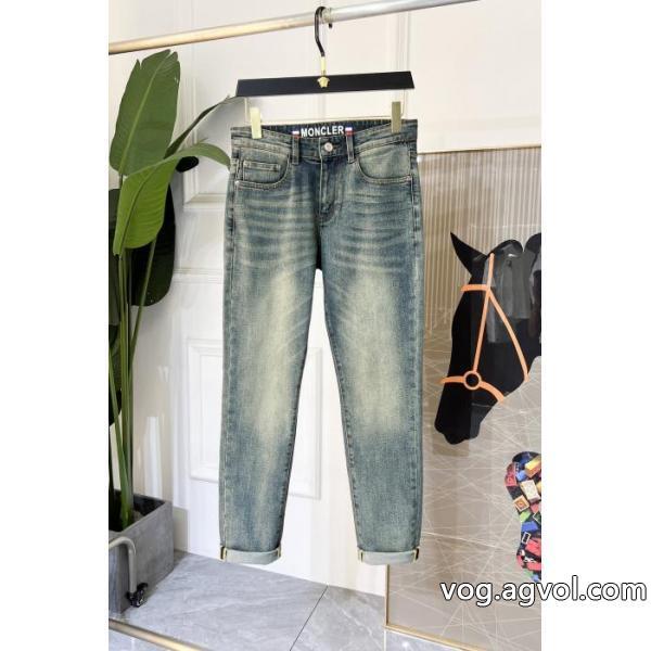偽物 ブランド 激安MONCLER日本即完売予想適度な光沢感がありジーンズ