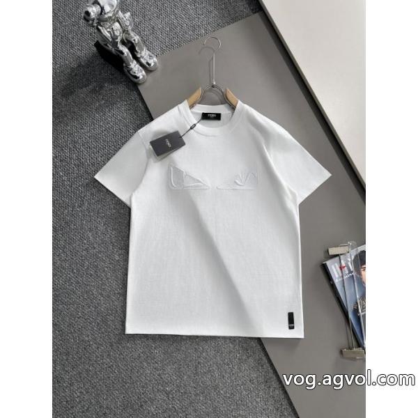 偽物 ブランド 激安FENDI半袖Tシャツ注目新ブランド超必須アイテム