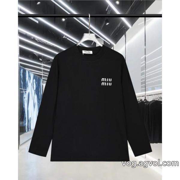 魅力的な今年らしい高品質長袖Tシャツ偽物 通販 MIUMIU