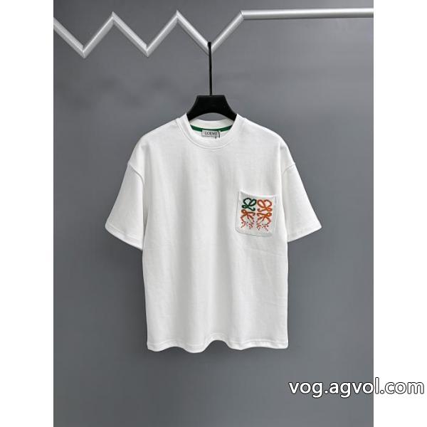 LOEWEブランド 偽物半袖Tシャツ今年の秋冬先行販売新作早い者勝ち