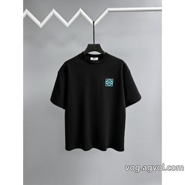 ロエベ半袖Tシャツブランド フェイク抜け感や着心地重視自分へのご褒美