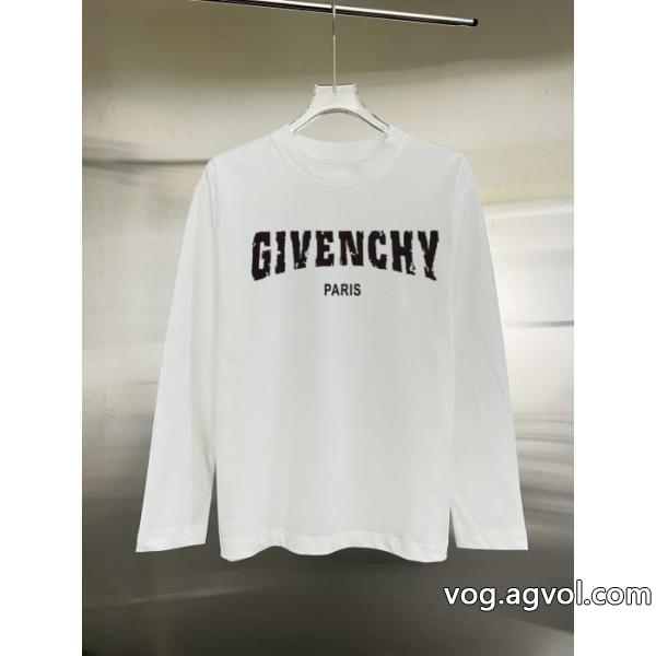 ブランド 激安送料込み 希少品上質な素材GIVENCHY長袖Tシャツ