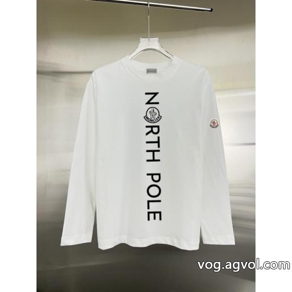 偽物 ブランド 販売長袖TシャツMONCLER機能面抜群今流行