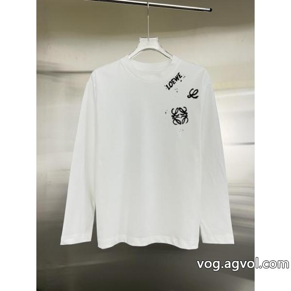 シンプルなデザイン秋冬の新作長袖TシャツLOEWEスーパー コピー 通販 優良