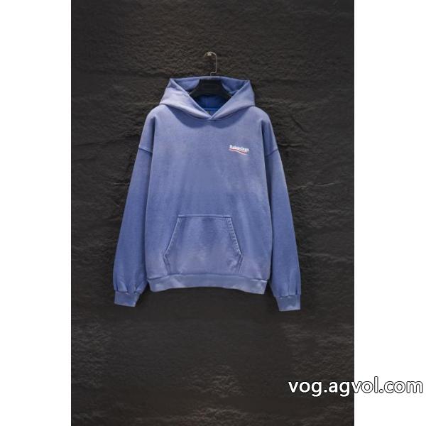 Balenciaga古い水洗連帽の衛衣を作パーカー