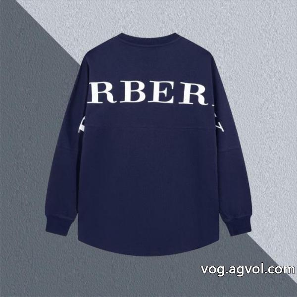 Burberry背中大文字コウモリ運動長袖男女同型