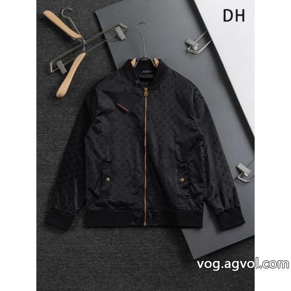 Louis Vuitton 25 SS早秋冬モデルアルファベットジャカード満印キャップコート