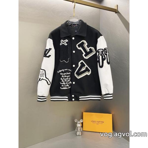 LVブラックオズの魔法使いが走る万針刺繍タオル刺繍野球服ジャケット