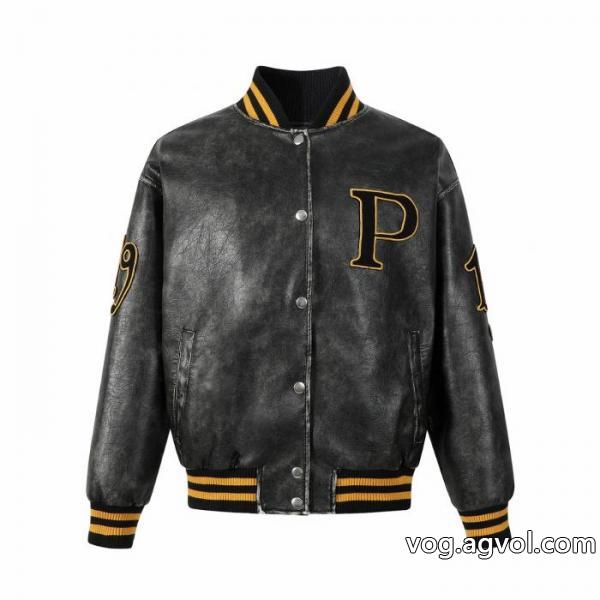 今年風大注目皮革フライトジャケット激安 ブランド 通販PRADA