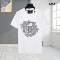 最前線2026素敵なデザイン激安 ブランドフィリッププレイン半袖Tシャツ