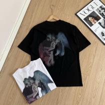 ブランド 偽物 激安 通販快適な着心地限定版プリント半袖Tシャツオフホワイト