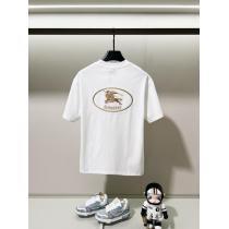 バーバリーブランド 偽物 激安 通販リラックス感急上昇期間限定半袖Tシャツ