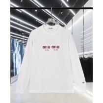 オシャレ上級者に超稀少MIUMIU長袖Tシャツ激安 通販 専門