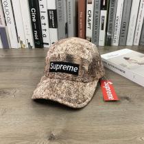 supreme棒球帽软顶帽子男女同款百搭鸭舌帽
