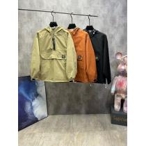 ストーンアイランドStone lsland連帽ポンチョハーフプルチェーンジャケット