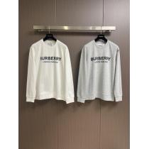 burberry2026秋冬新作ラウンドネックアルファベットプリントパーカー