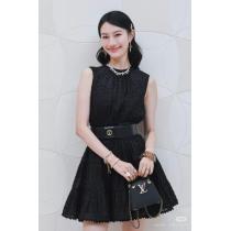 LOUIS VUITTON2026新作ジャカードノースリーブワンピース