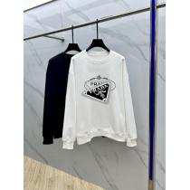 プラダプラダprada2026秋冬ファッションカジュアル長袖Tシャツパーカー