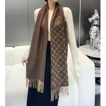 LOUIS VUITTONクラシックメンズカシミヤマフラー