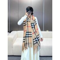 BURBERRYバーバリー爆金定番小格子大ストール男女兼用