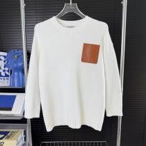 LOEWE/ロエベOSゆったりタイプ丸首長袖肩落としセーター