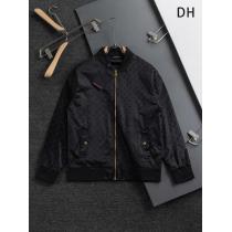 Louis Vuitton 25 SS早秋冬モデルアルファベットジャカード満印キャップコート