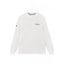BURBERRY胸元十字架サンスクリット真空刺繍ロゴアルファベット男女同型長袖Tシャツ