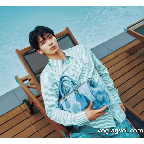 Louis Vuitton/新作ストライプコットン系バックル長袖シャツ