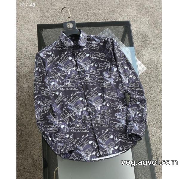 balenciaga在庫数限定NEW!国内完売ブランド コピー 着払い長袖シャツ