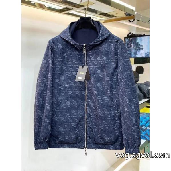 ブランド コピー 安心大人の色味高品質素材ジャケットFENDI
